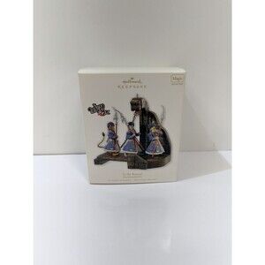 NIB Hallmark Keepsake Ornament 2010 TO THE RESCUE! Voice & Lights Wizard Of Oz